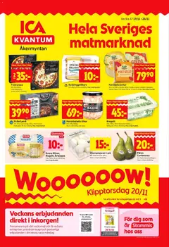 Förhandsgranska reklamblad Hässelby från butik ICA Kvantum gäller från 17/11/2025