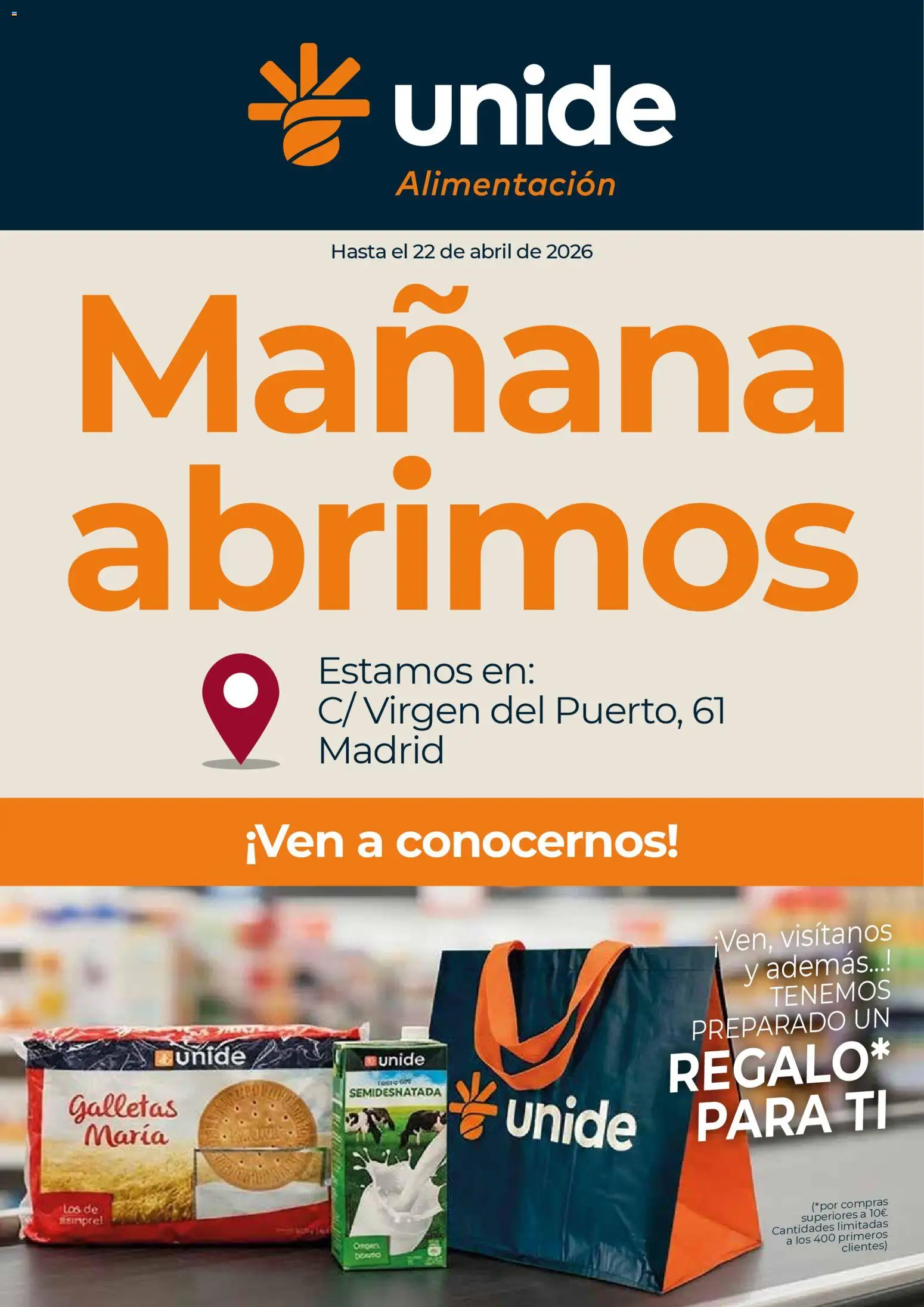 Vista previa del folleto de la tienda Unide válido desde el 17/04/2026 