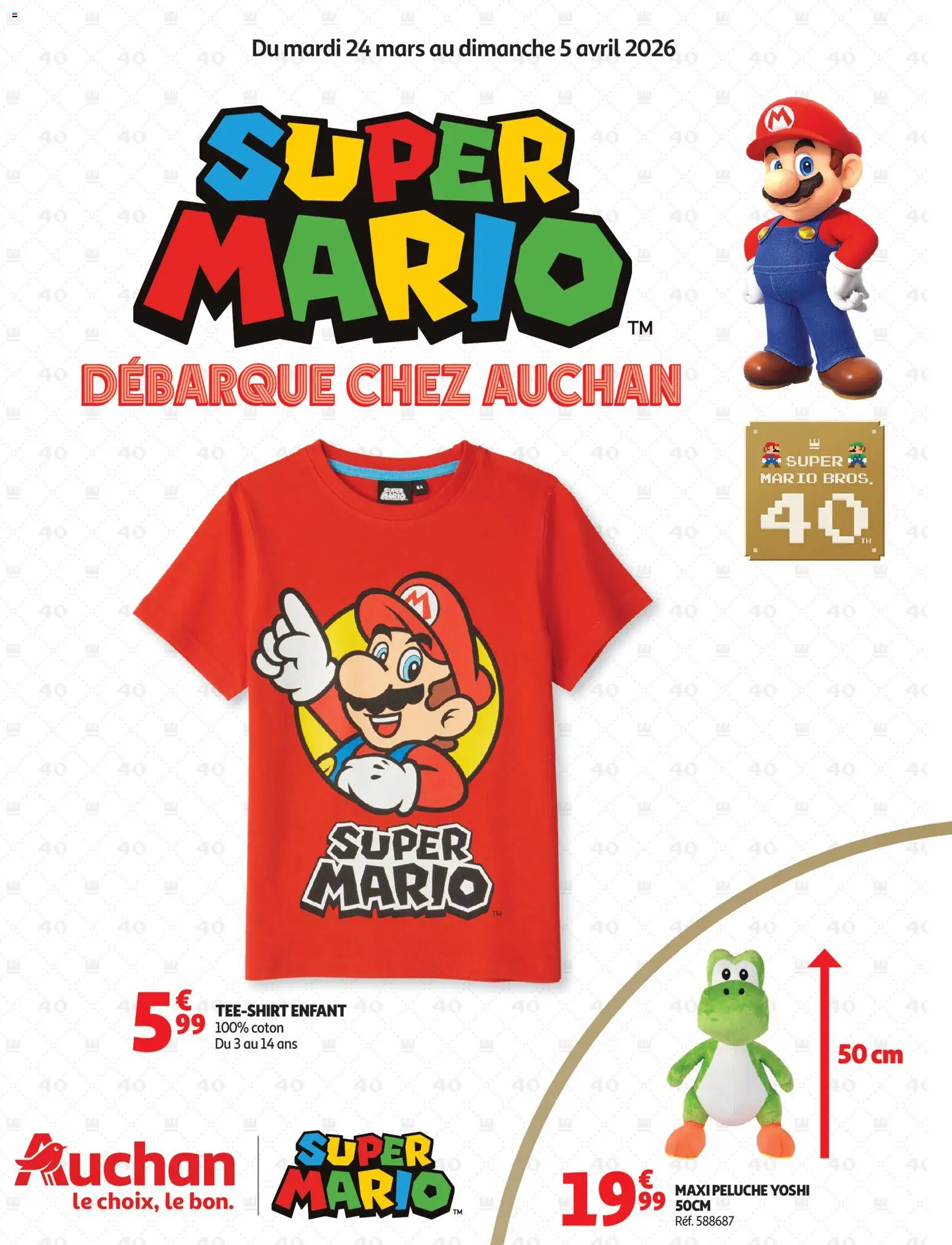 Voorbeeld van Auchan Folder / Publicité van winkel Auchan geldig vanaf 24/03/2026