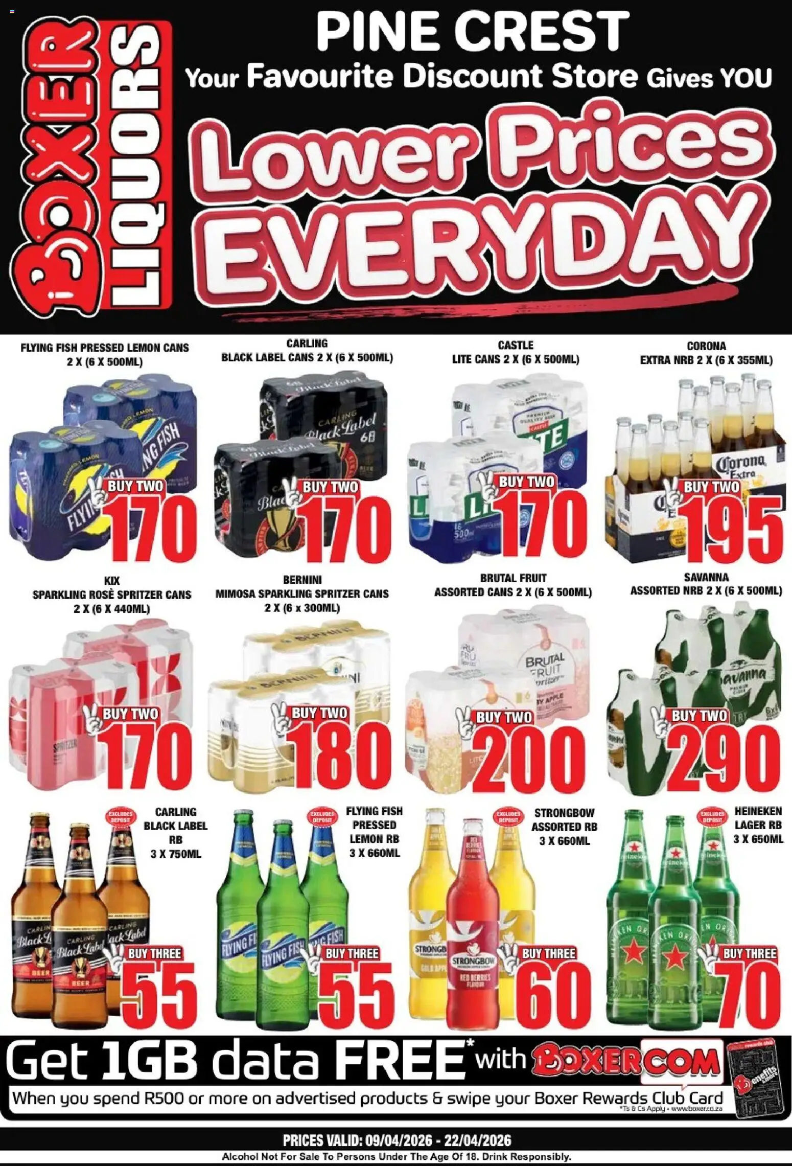 Preview of Boxer flyer valid from 09/04/2026