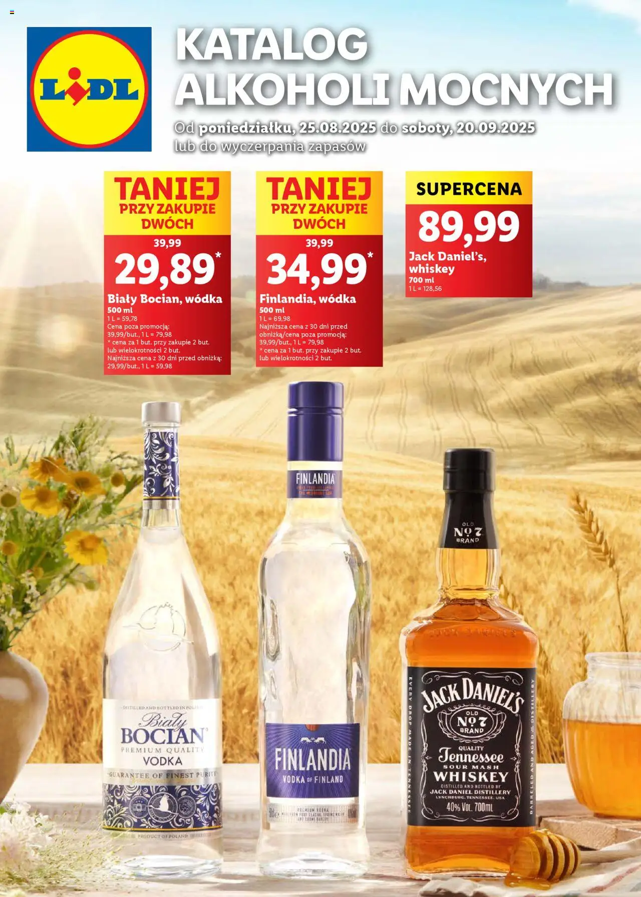 LIDL gazetka 25.08.2025 - 20.09.2025 - Najnowsza od czwartku - Numer strony 1
