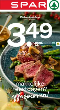 Voorbeeld van Folder van winkel Spar geldig vanaf 18-12-2025
