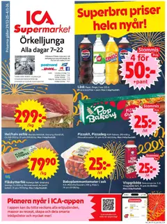 Förhandsgranska reklamblad Örkelljunga från butik ICA Supermarket gäller från 30/12/2025