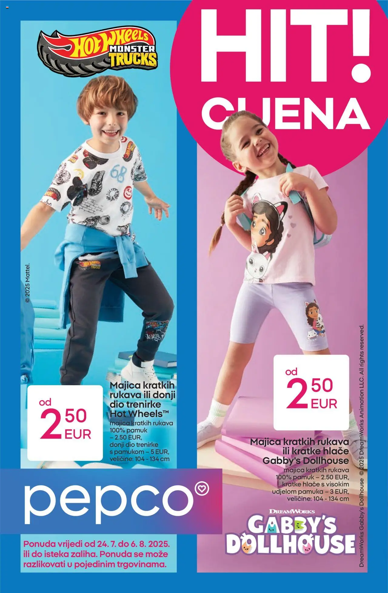 Pepco aktualni Katalog vrijedi od 24.07.2025 - tjedna akcija broj stranice 1