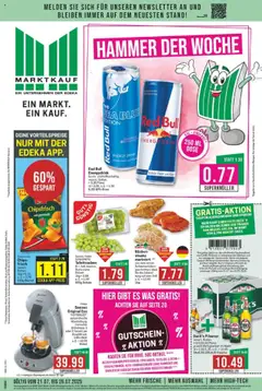 Vorschau von dem Prospekt des Geschäftes Marktkauf, gültig ab dem 21.07.2025