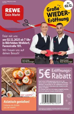 Vorschau von dem Prospekt des Geschäftes Rewe, gültig ab dem 01.12.2025