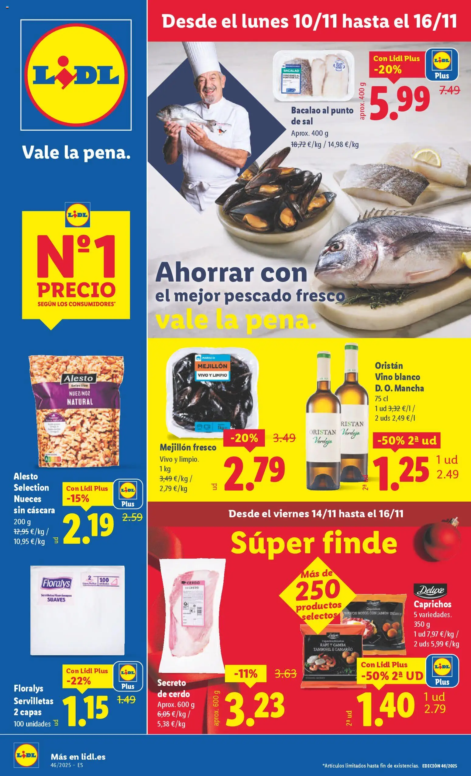 Vista previa del folleto de la tienda Lidl válido desde el 10/11/2025 