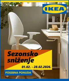 Pregled letka Katalog trgovine IKEA vrijedi od 02.02.2026