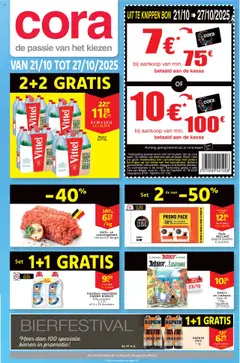 Voorbeeld van Folder week 43 van winkel Cora geldig vanaf 21/10/2025