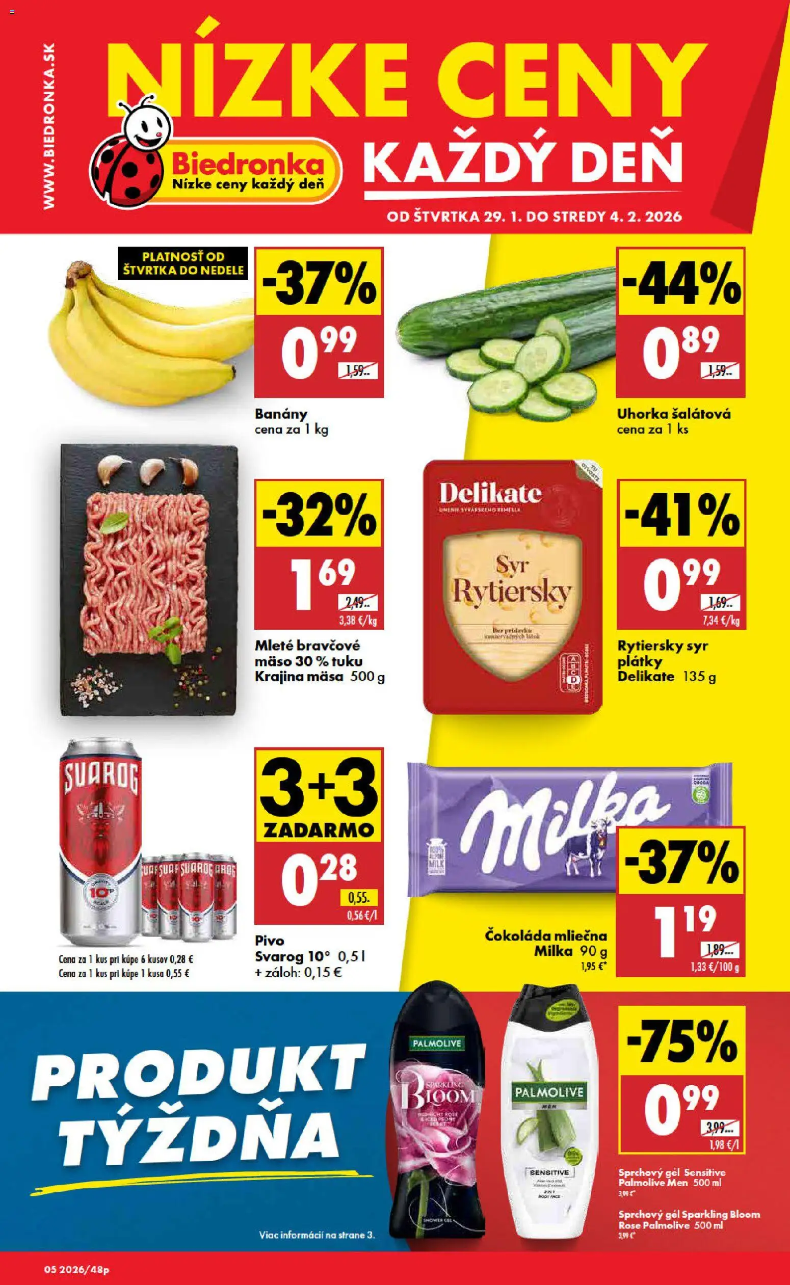 Náhľad Biedronka letáku platného od 29.01.2026