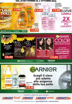 Anteprima dell'opuscolo Volantino L'Oreal dal negozio Mercatò valido da 18/09/2025