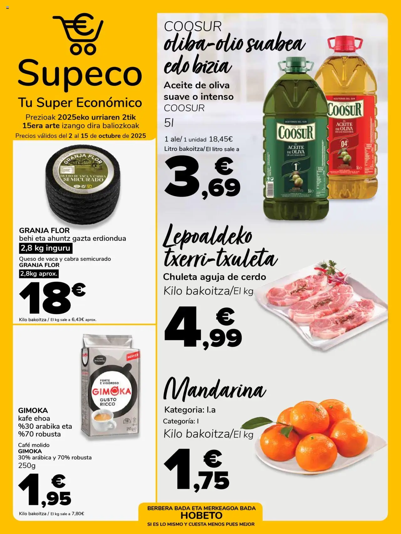 Supeco Supeco, tu super económico > 02/10 - 15/10/2025 > Ofertas
