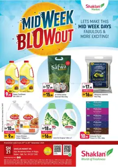 Preview of the catalogue Midweek Blow Out - Al Rigga, Dubai of store Shaklan valid from 3 Nov, 2025