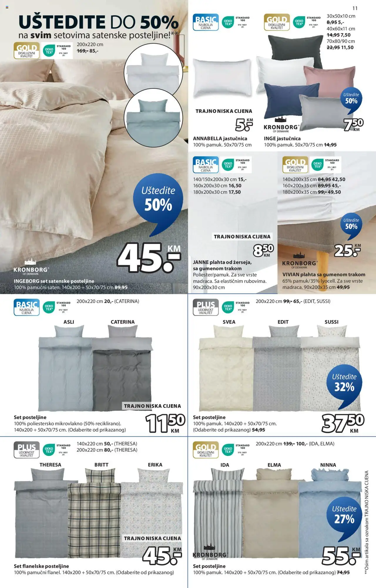 Pregled letka Sedmična ponuda trgovine JYSK vrijedi od 2025.10.08