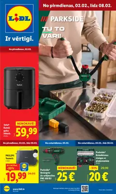 Skatīt Lidl akciju bukletu, derīgs no 02.02.2026.
