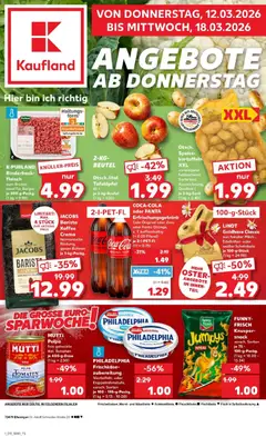 Vorschau von dem Prospekt des Geschäftes Kaufland, gültig ab dem 12.03.2026