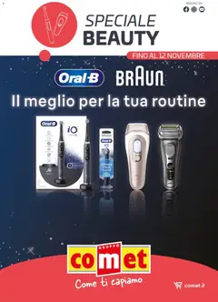 Anteprima dell'opuscolo Speciale Braun dal negozio Comet valido da 31/10/2025