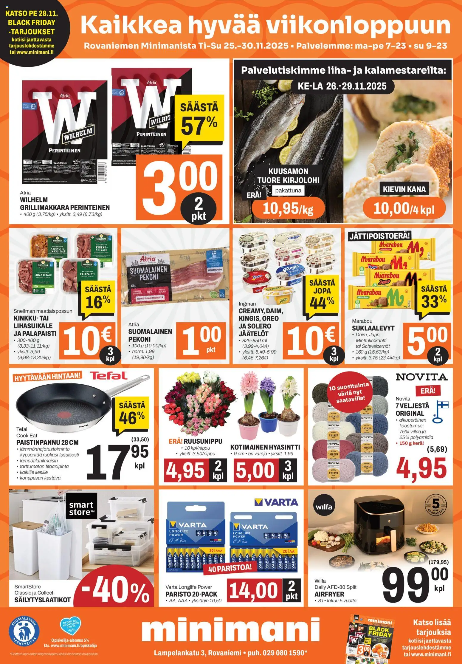 Kaupan Minimani Tarjoukset - Rovaniemi esikatselu, voimassa 25/11/2025
