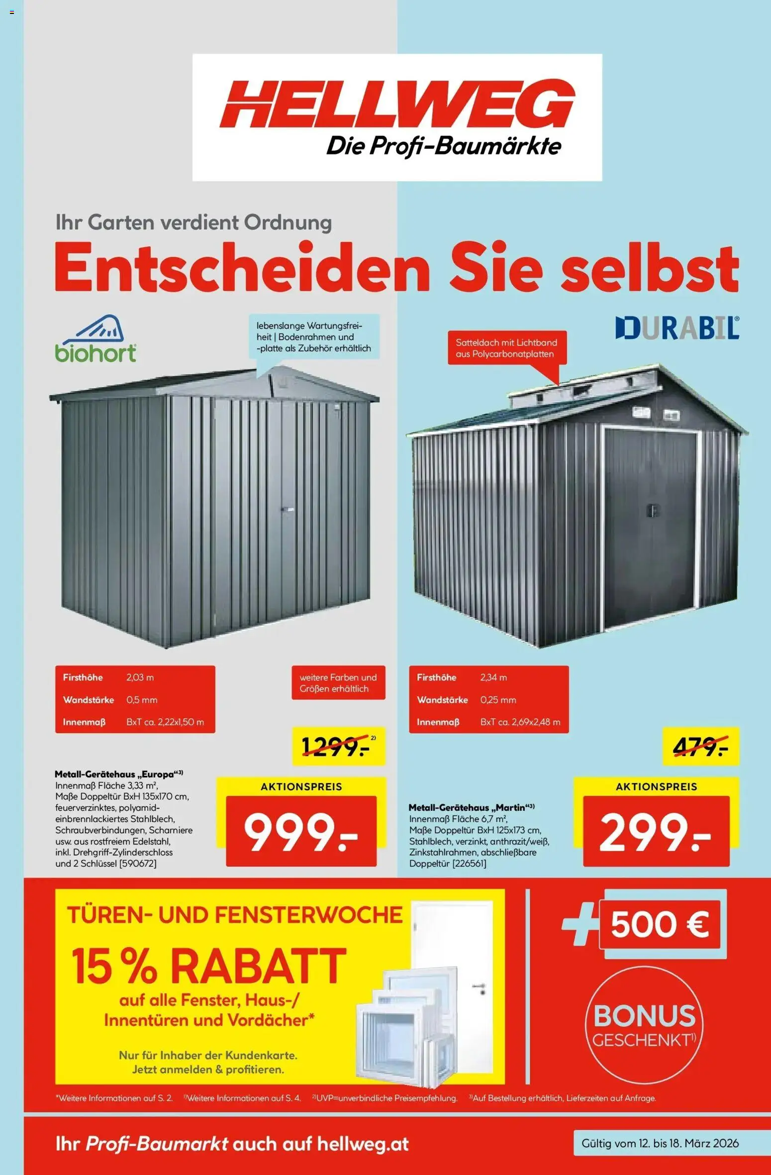 Vorschau der Angebote: HELLWEG HELLWEG Ried gültig ab 12.03.2026