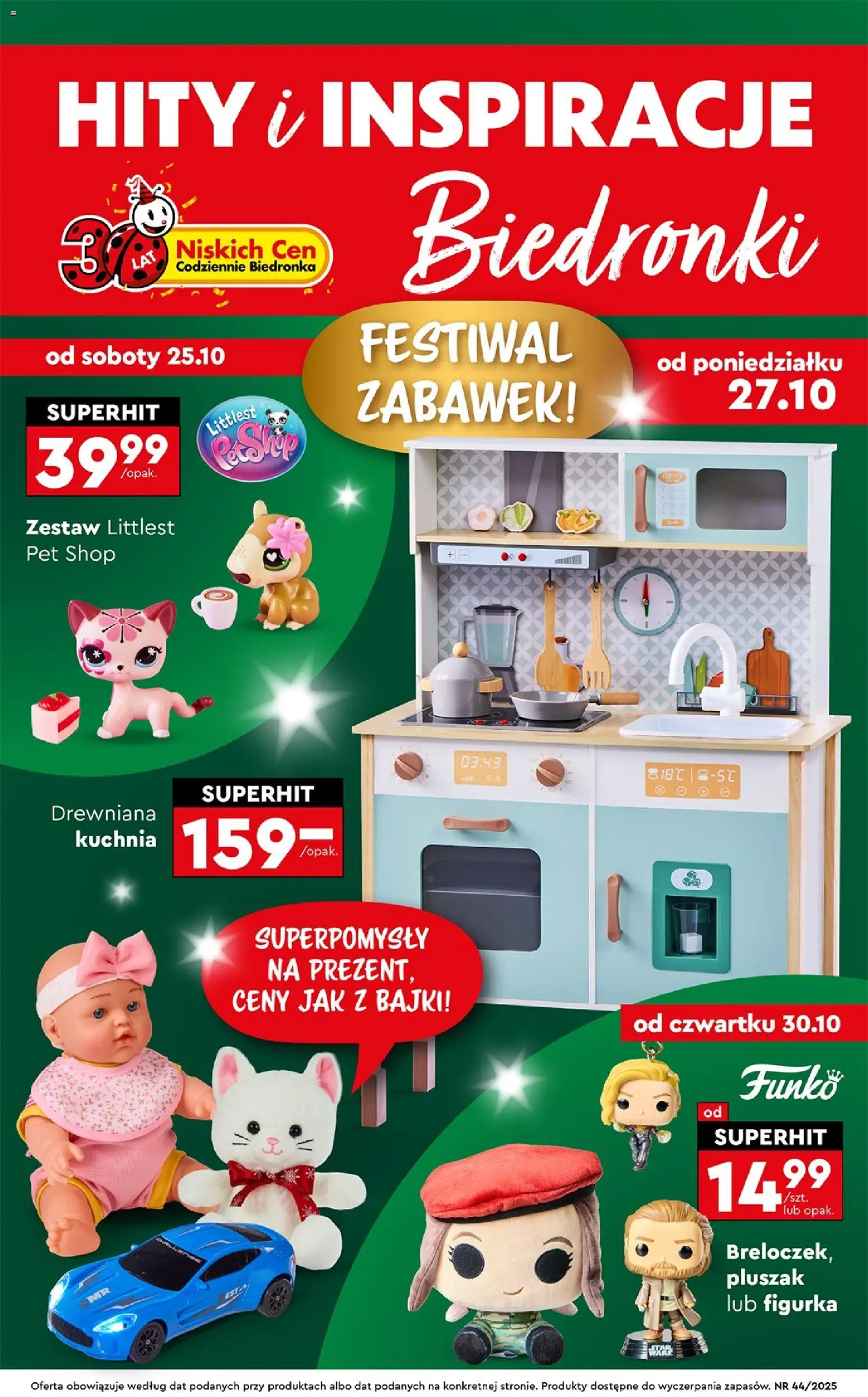 Biedronka gazetka promocyjna 25.10.2025 - "Black Friday" - Numer strony 1