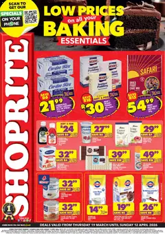 Preview of Shoprite flyer valid from 19/03/2026