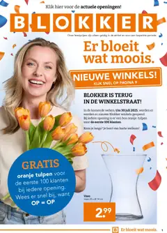 Voorbeeld van Folder van winkel Blokker geldig vanaf 23-07-2025