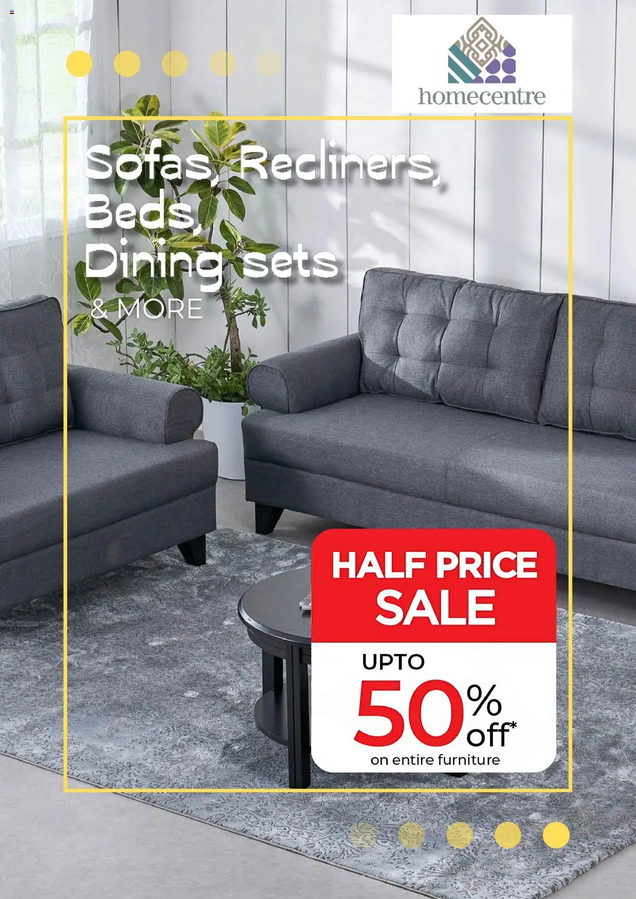 Home Centre catalogue valid from 19/06/2025 - page number 1