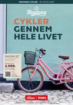 Eksempel på tilbudsavis Mustang fra butik Kvickly gyldig fra 01/08/2025