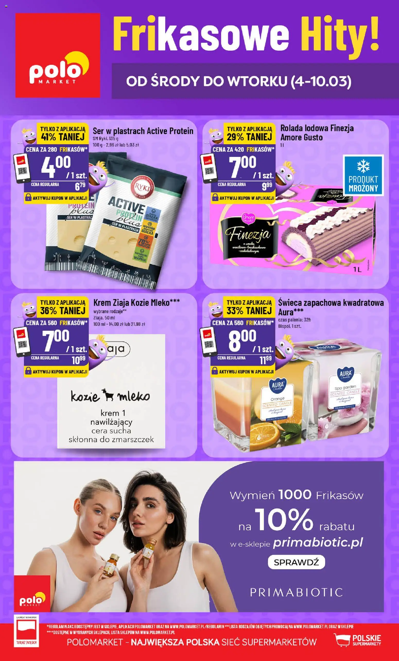 Pogląd gazetki "POLOmarket gazetka - Frikasowe Hity" ze sklepu POLOmarket ważnej od 04.03.2026