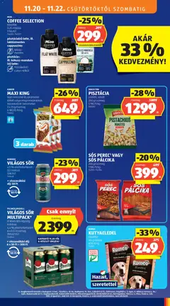 Aldi - Akciós újság Aldi megtekintése, amely érvényes 2025.11.20.-től | Oldal: 11
