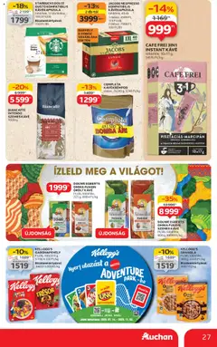 Auchan - Akciós újság Auchan megtekintése, amely érvényes 2025.08.14.-től | Oldal: 27