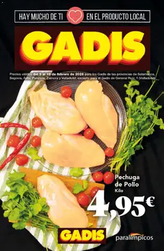Vista previa del folleto de la tienda Gadis válido desde el 05/02/2026 