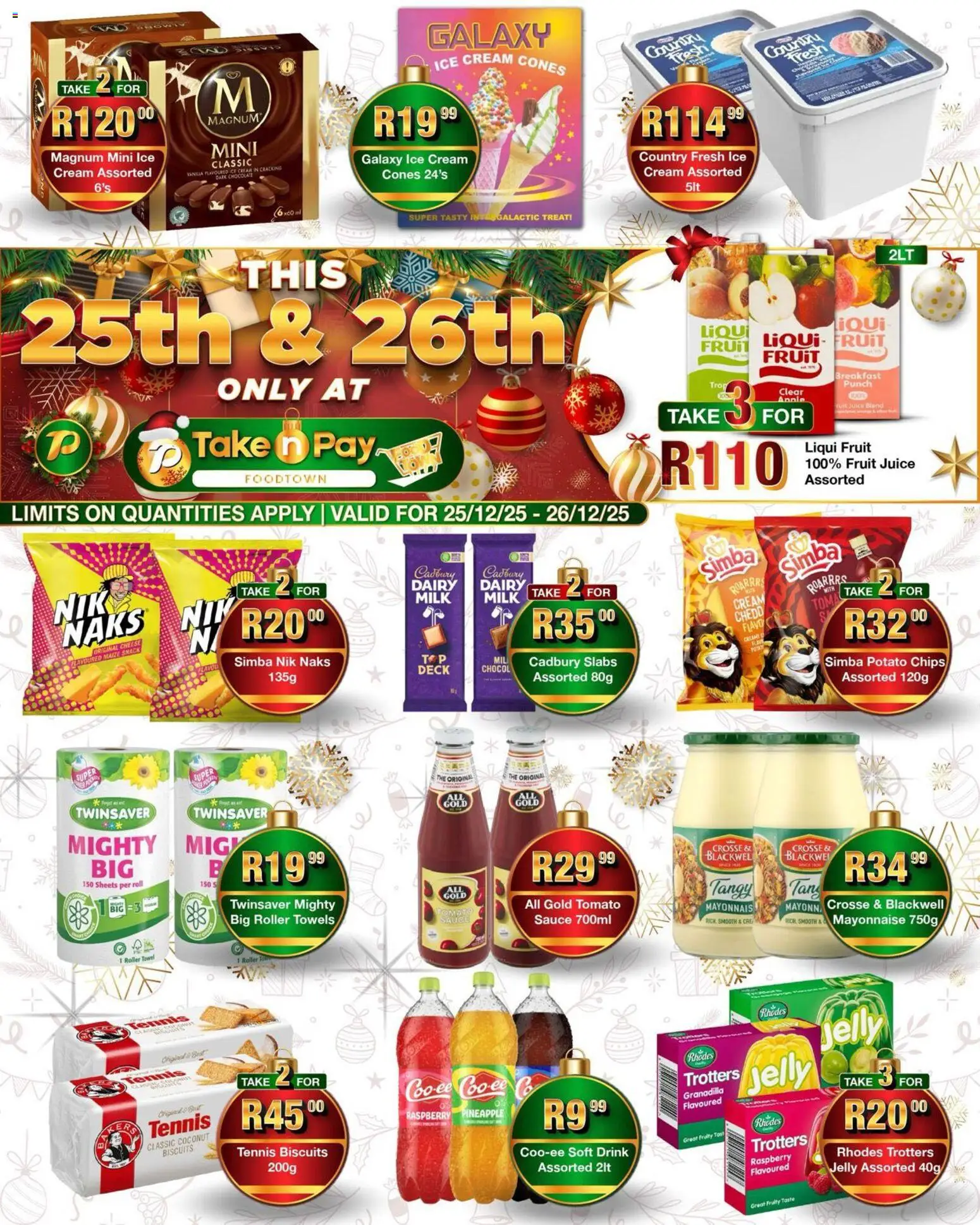 Preview of Take n Pay flyer valid from 25/12/2025