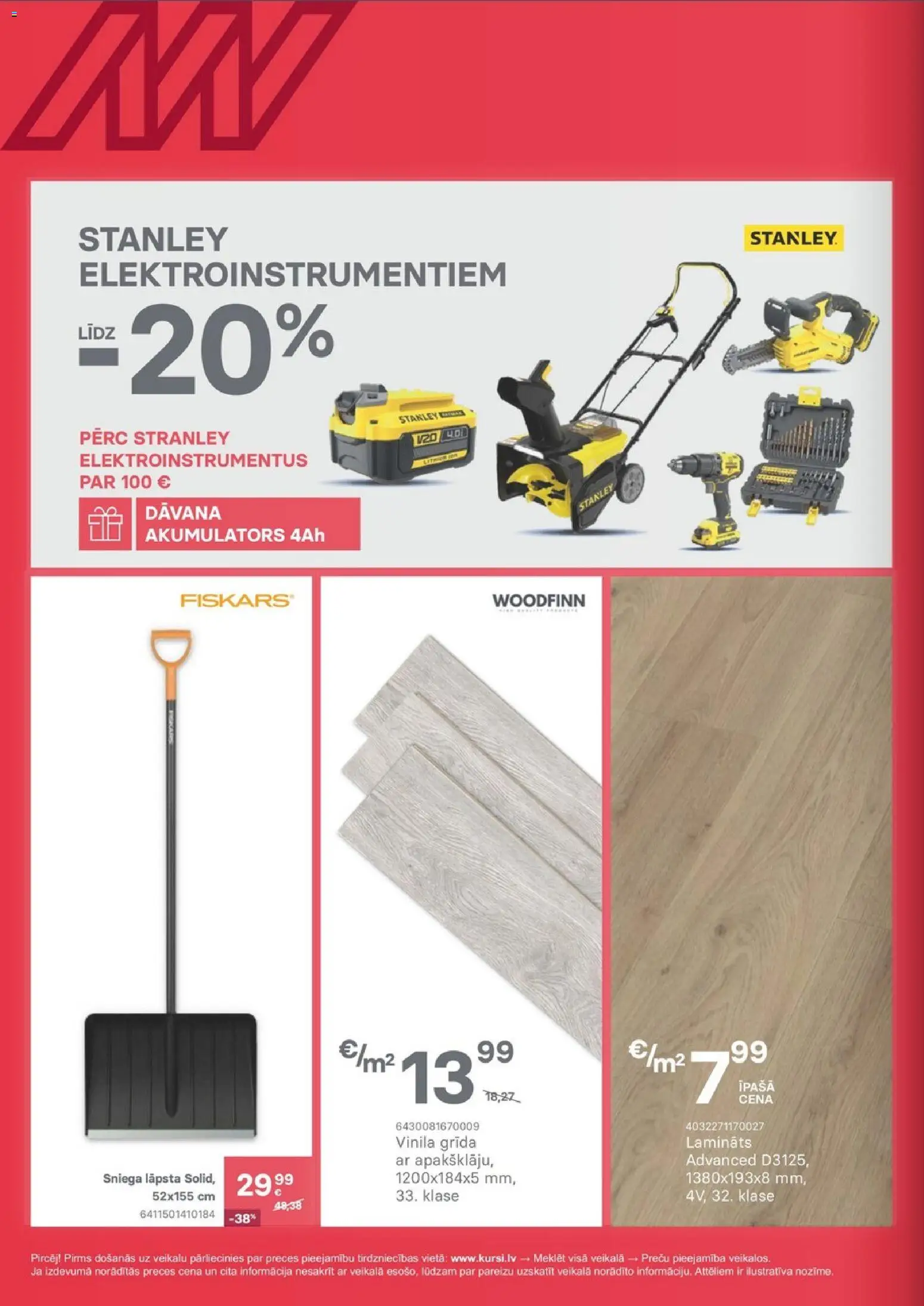 Skatīt Kurši akciju bukletu, derīgs no 2025.12.01