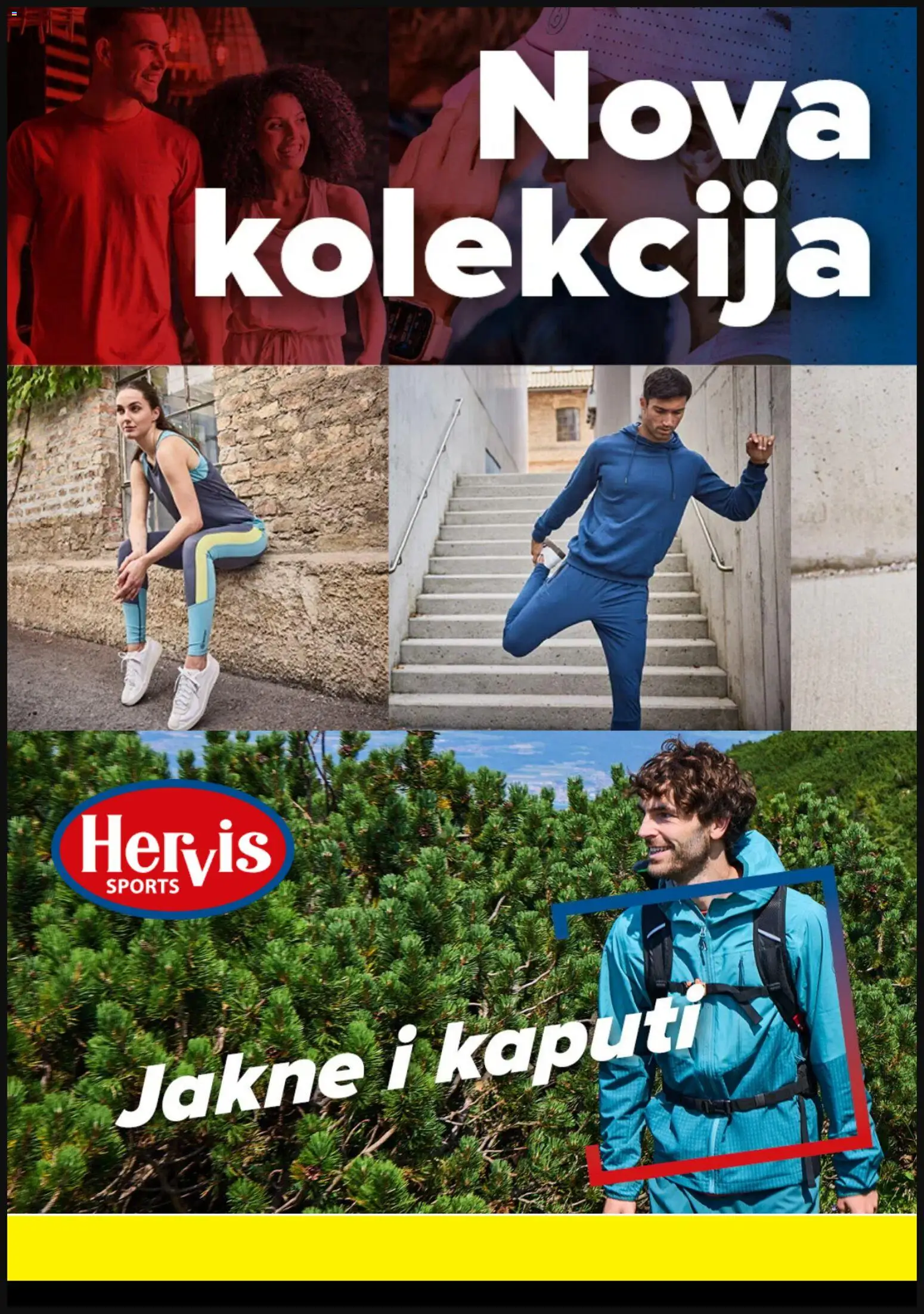 Pregled letka Hervis Katalog trgovine Hervis vrijedi od 02.03.2026