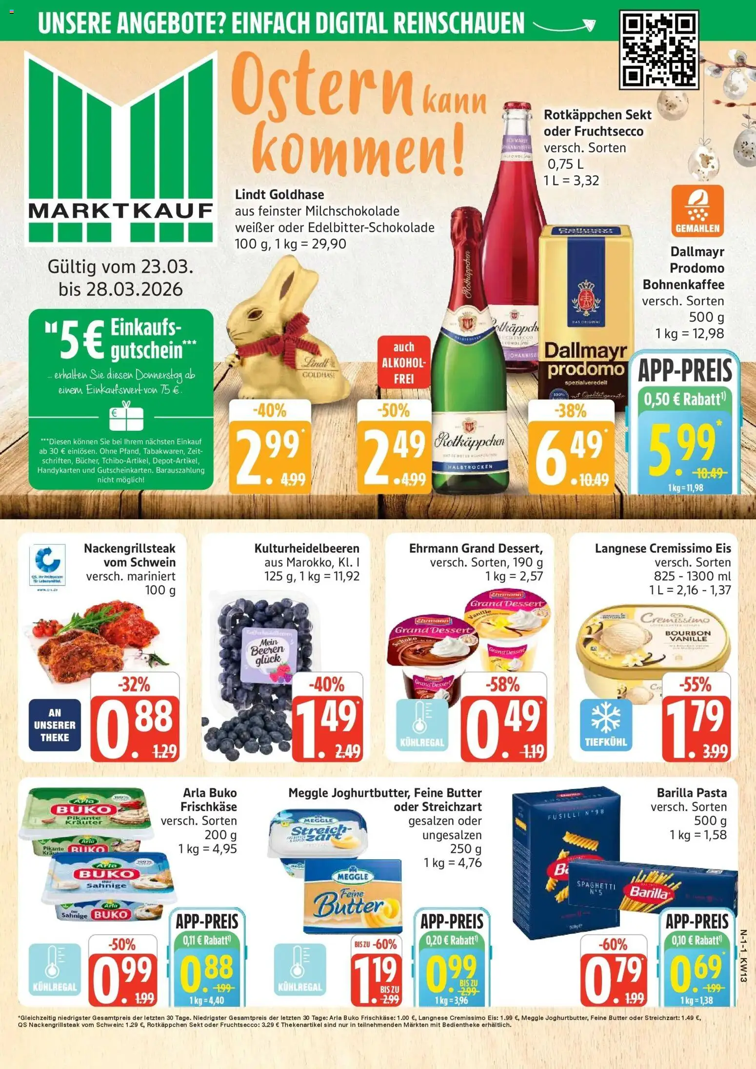 Vorschau von dem Prospekt des Geschäftes Marktkauf, gültig ab dem 23.03.2026