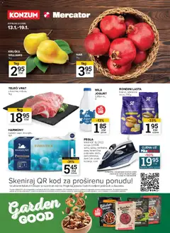 Pregled letka Katalog trgovine Mercator vrijedi od 2026.01.13