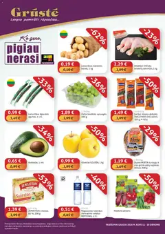 GRUSTE parduotuvės leidinio GRUSTE leidinys - Pigiau nerasi galiojančio nuo 2026.03.11 peržiūra