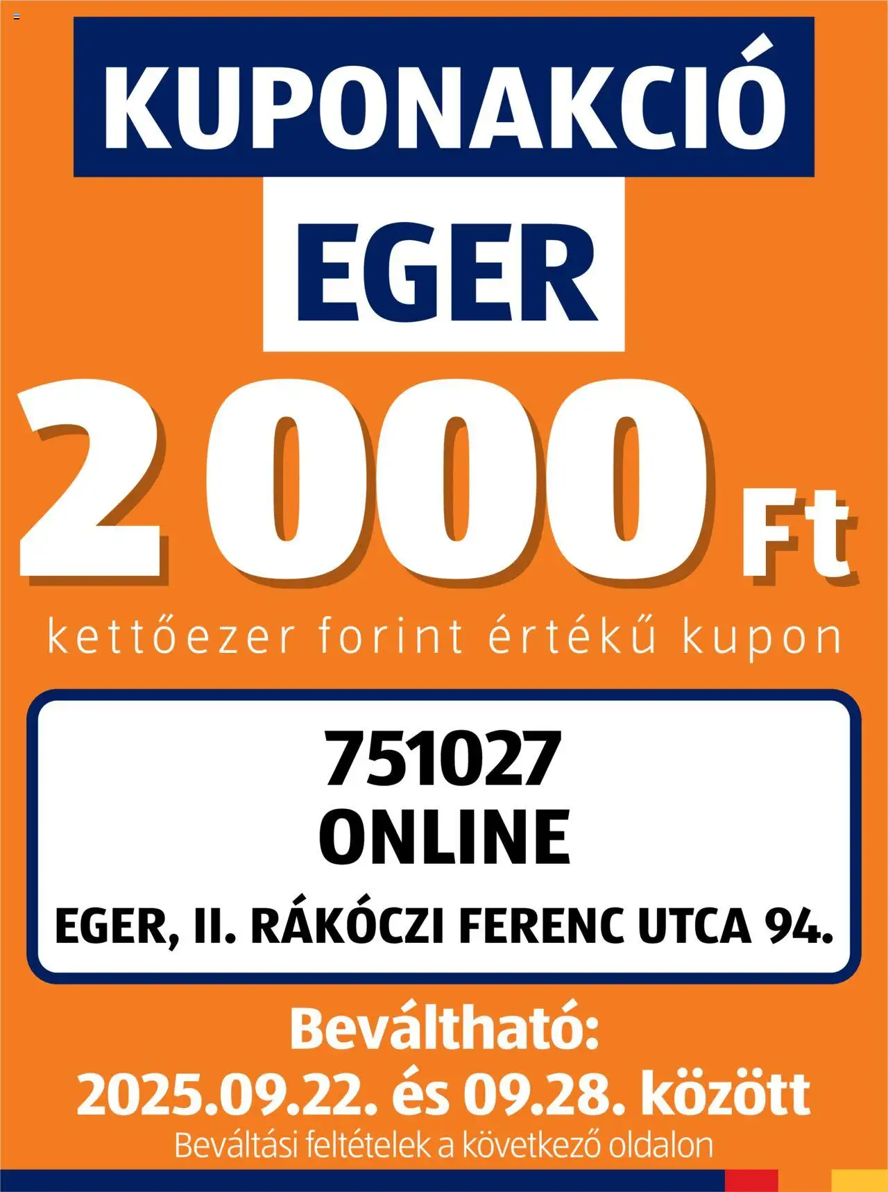 Aldi aktuális szórólap, érvényes 2025.09.22.-től - 1 oldal