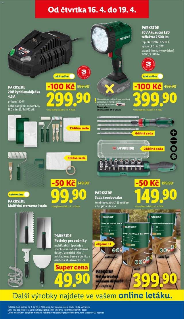 Nový Lidl leták od 16.04.