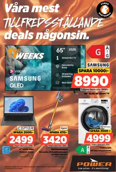 Förhandsgranska reklamblad Aktuella reklamblad Power från butik Power gäller från 29/09/2025
