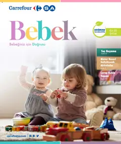 CarrefourSA Katalog Bebek 02.10.2025 - Broşürünün önizlemesi