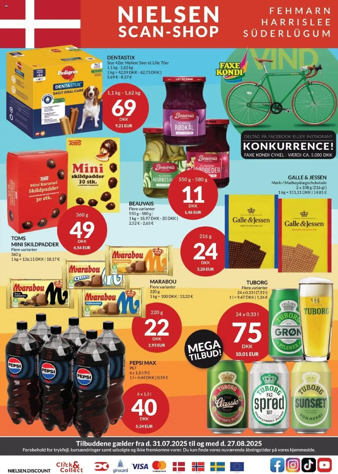 Nielsen Discount tilbudsavis gyldig fra 30/07/2025 - side 1