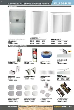 Prévisualisation de Catalogue du magasin Brico Cash formulaire valide 04/04/2025 | Page: 249