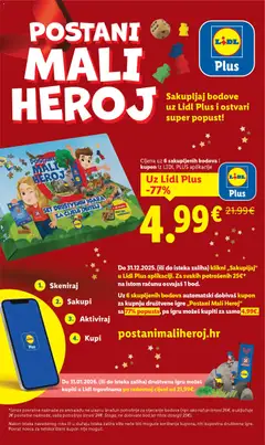 Pregled letka Božićna ponuda igračaka trgovine Lidl vrijedi od 06.11.2025