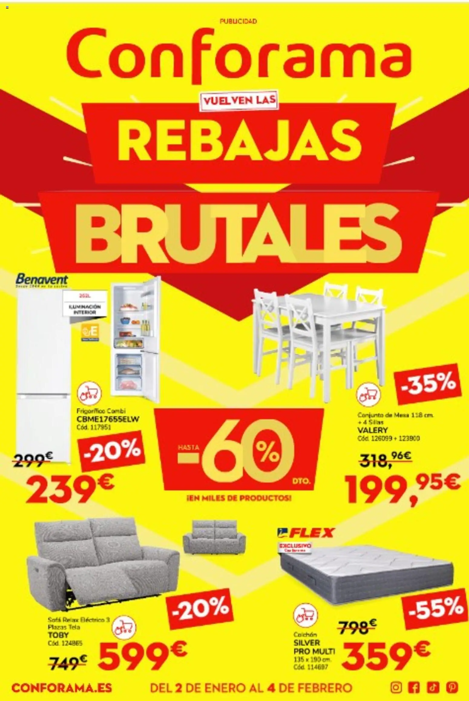 Vista previa del folleto de la tienda Conforama válido desde el 02/01/2026 