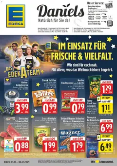 Vorschau von dem Prospekt des Geschäftes Edeka, gültig ab dem 01.12.2025