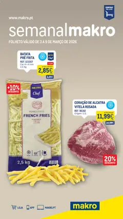 Pré-visualização do folheto da loja Makro válida a partir de 03/03/2026