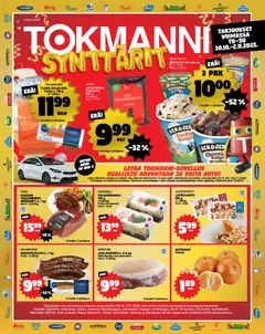 Kaupan Tokmanni Ruokatarjoukset esikatselu, voimassa 30/10/2025