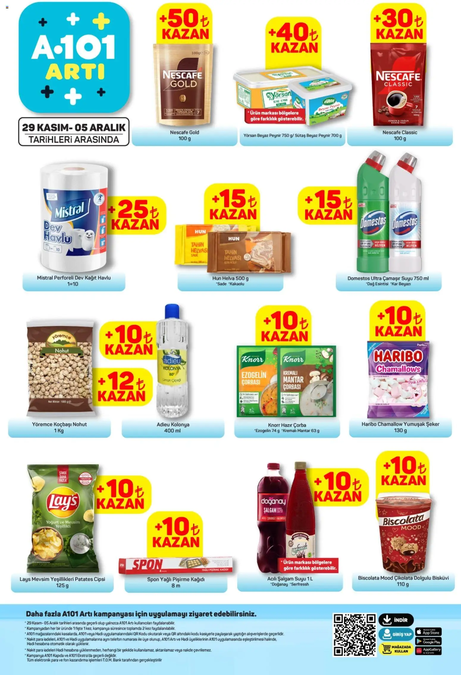 A101 Arti 29.11.2025 - Broşürünün önizlemesi